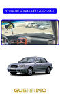 HYUNDAİ SONATA EF 2002-2007TORPİDO KORUMA HALISI MAVİ KENAR