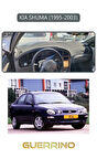 KİA SHUMA 1995-2003TORPİDO KORUMA HALISI GRİ KENAR