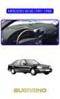 MERCEDES W140 1991-1998TORPİDO KORUMA HALISI MAVİ KENAR