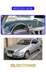 MERCEDES W208 TORPİDO KORUMA HALISI MAVİ KENAR