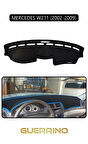 MERCEDES W211 2002-2009TORPİDO KORUMA HALISI SİYAH KENAR