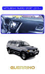 MITSUBISHI PAJERO SPORT 2015+TORPİDO KORUMA HALISI MAVİ KENAR