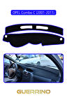 OPEL Combo C (2001-2011)TORPİDO KORUMA HALISI MAVİ KENAR