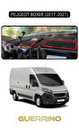 PEUGEOT BOXER 2017 - 2021TORPİDO KORUMA HALISI SİYAH KENAR