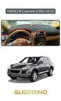 PORSCHE Cayenne (2002-2010) - (955 / 957; )TORPİDO KORUMA HALISI GRİ KENAR
