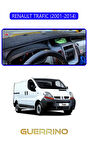 RENAULT TRAFIC (2001-2014)TORPİDO KORUMA HALISI MAVİ KENAR