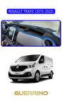 RENAULT TRAFIC (2015-2022)TORPİDO KORUMA HALISI MAVİ KENAR