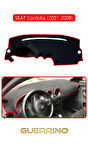 SEAT Cordoba (2001-2008)TORPİDO KORUMA HALISI KIRMIZI KENAR
