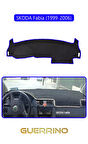 SKODA Fabia (1999-2006)TORPİDO KORUMA HALISI MAVİ KENAR
