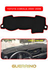 TOYOTA Corolla (2000-2006)TORPİDO KORUMA HALISI KIRMIZI KENAR