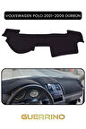 VOLKSWAGEN Polo (2001-2009) DÜRBÜN  TORPİDO KORUMA HALISI SİYAH KENAR