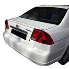 Honda Civic Vtec 2 (2001 - 2007) Sport Style Spoiler (Plastik)(Boyasız)
