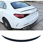 W206 Amg Style 2021-2023 Bagaj Üstü Spoiler (Plastik) (Boyasız)
