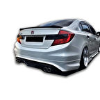 Honda Civic Fb7 2012-2016 Votex Style - Spoiler (Plastik) (Boyasız)