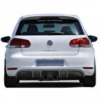 Volkswagen Golf 6 Rieger Difüzör (Plastik)(Boyasız)