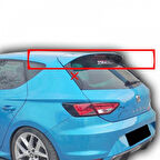 Seat Leon Mk3 Spoiler (Plastik)(Boyasız)