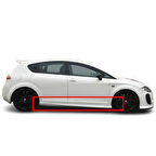 Seat Leon Mk2 Yan Marşpiyel (Plastik)(Boyasız)