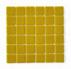 Mutfak tezgah arası Kristal Cam Mozaik. Cam ölçüleri: 50x50 mm. File ölçüsü: 31.5x31.5 cm. ( 1 Koli = 10 File Karo = 1 m2 Fiyatıdır )