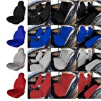 Audi Q5 Penye Oto Koltuk Kılıfı - Baskısız - Gri