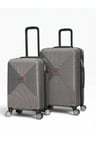 Quell Model 2’li Kabin Boy + Orta Boy Antrasit Valiz Seti