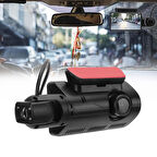 İçi Dışı Çift Lensli WiFi Kamera 1080P HDGece Görüşlü GSensörlü DVR Dashcam