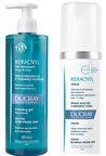 Ducray Keracnyl Set - Ducray Keracnyl Yıkama Jeli 400 ml - Ducray Keracnyl Leke ve Kırışıklık Karşıtı Serum 30 ml