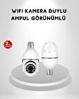 Akıllı Duylu 360° Güvenlik Kamerası – PTZ Özellikli, Uzaktan Kontrollü Akıllı Kamera