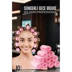 Hediye Süngerli Gece Bigudisi 8 Adet Solingen Professional