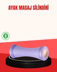 Hediye Ayak Masaj Silindiri Derin Doku Masajı Kirpi Topu Akupunktur Etkili