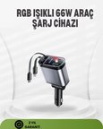Hediye Ford, Opel, Volvo, Skoda Araçlar İçin 66w Çoklu Hızlı Şarj Cihazı
