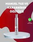 Hediye Ergonomik Tasarımlı, Nem Geçirmez Kapaklı Baharat Öğütücü