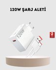 Hediye 120w Usb-c Şarj Adaptörü Süper Hızlı Şarj Güç Kaynağı Seti