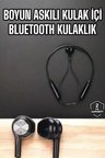 Hediye Kablolu Boyun Askılı Dijital Göstergeli Bluetooth Kulaklığı 60 Saat