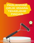 Hediye Mangal Izgara Temizleme Fırçası Pas Tutmaz Çelik Telli