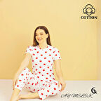 Kadın Pijama Takımı Pamuklu Lüx Pijama Seti