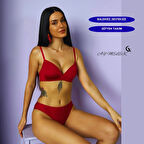 Sütyen Takımı B-Cap Balensiz Desteksiz Özel Tasarım Mikro Kumaş