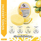 LİMON Özlü Süngerli Doğal Güzellik Sabunu Cilt Kırışıklık Önleyici Etkili