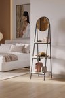 Aynalı Çok Amaçlı Düzenleyici Raf Beyaz – Banyo/Salon/Yatak Odası
