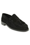 Tetri 1200 Hakiki Deri Loafer Siyah Erkek Ayakkabı