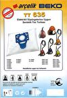 ARÇELİKTT635-BEKO SÜPÜRGE TORBASI 10 ADET
