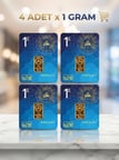 4 Gram Külçe Altın