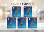 24 Ayar-5 Gram Külçe Altın