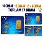 24 Ayar-17 Gram Külçe Altın