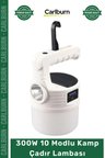 #Aydınlatma Outdoor Şarjlı Aydınlatma Su Geçirmez Portatif Güçlü LED 300W 10 Modlu Kamp Çadır Lambası
