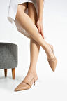 Darina Nude Cilt Topuklu Ayakkabı