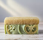 KAIA  ALEOVERALI KABAK LIFLI SABUN 160GRAM 2Lİ