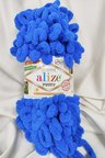 Puffy Saks Mavi El Örgü İpi 100gr. 9mt. (5'li Paket) - Renk: 141