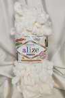 Puffy Açık Krem El Örgü İpi 100gr. 9mt. (5'li Paket) - Renk: 62