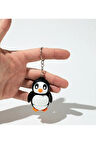 Sevimli Penguen 3D Anahtarlık | 2'li Set | PLA Malzeme |