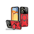 Xiaomi Poco C65 - Redmi 13c Kılıf Joy Lens Korumalı Standlı Şık Tasarım Kapak